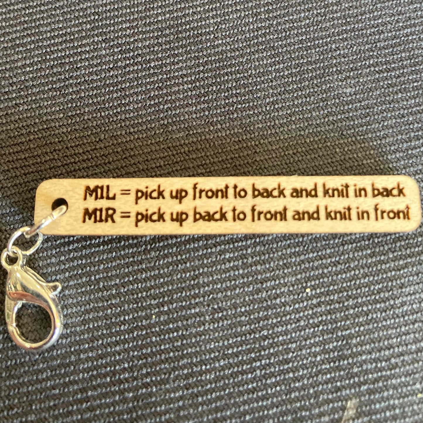 M1R M1L Abbreviation Stitch Marker