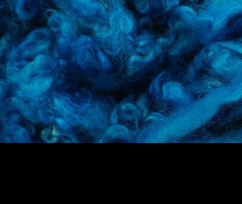 Dyed Teeswater - Sold by the Ounce