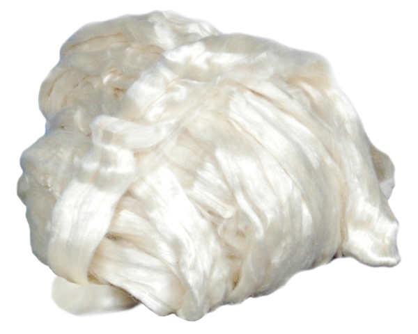 Bleached Tussah Silk - Sold By The Ounce