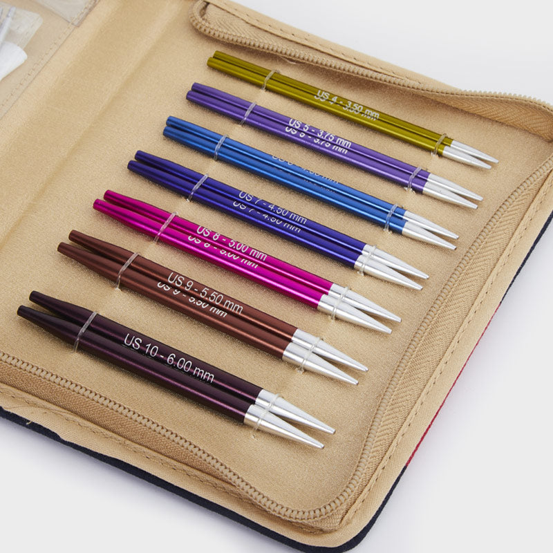 Knitter's Pride Zings Interchangeable Knitting Needle Set