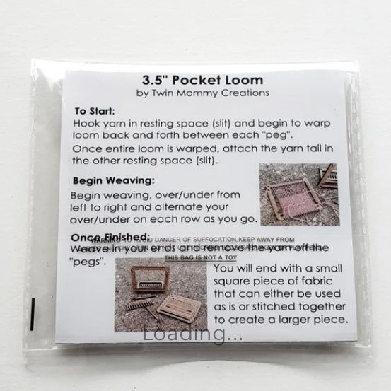 Warped and Ready Pocket Loom