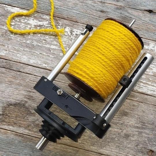 LWS autowinder for the Kromski Standard Flyer for Prelude, Interlude and Sonata