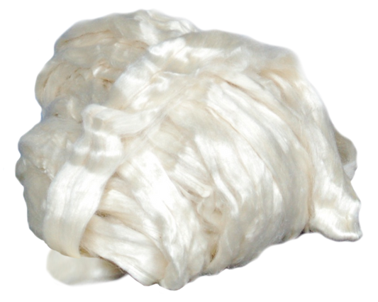 Bleached Tussah Silk - Sold By The Ounce